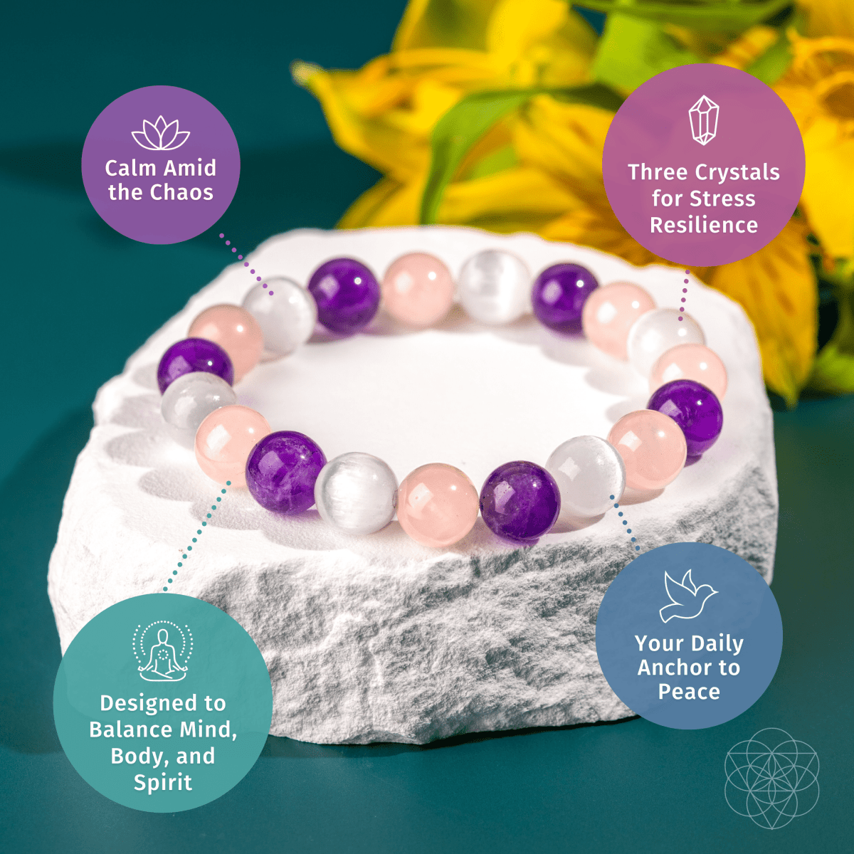 Trinity Bracelet of Stress Resilience - Cartsfy Inc.
