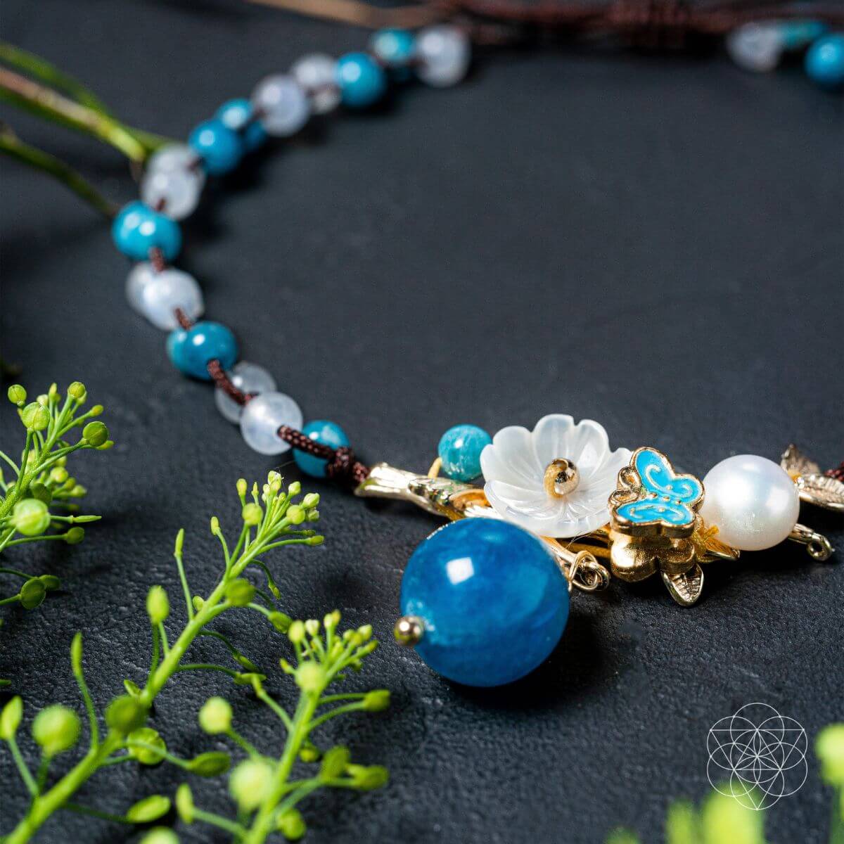 Triple Crystal Anklet of Positivity - Cartsfy Inc.