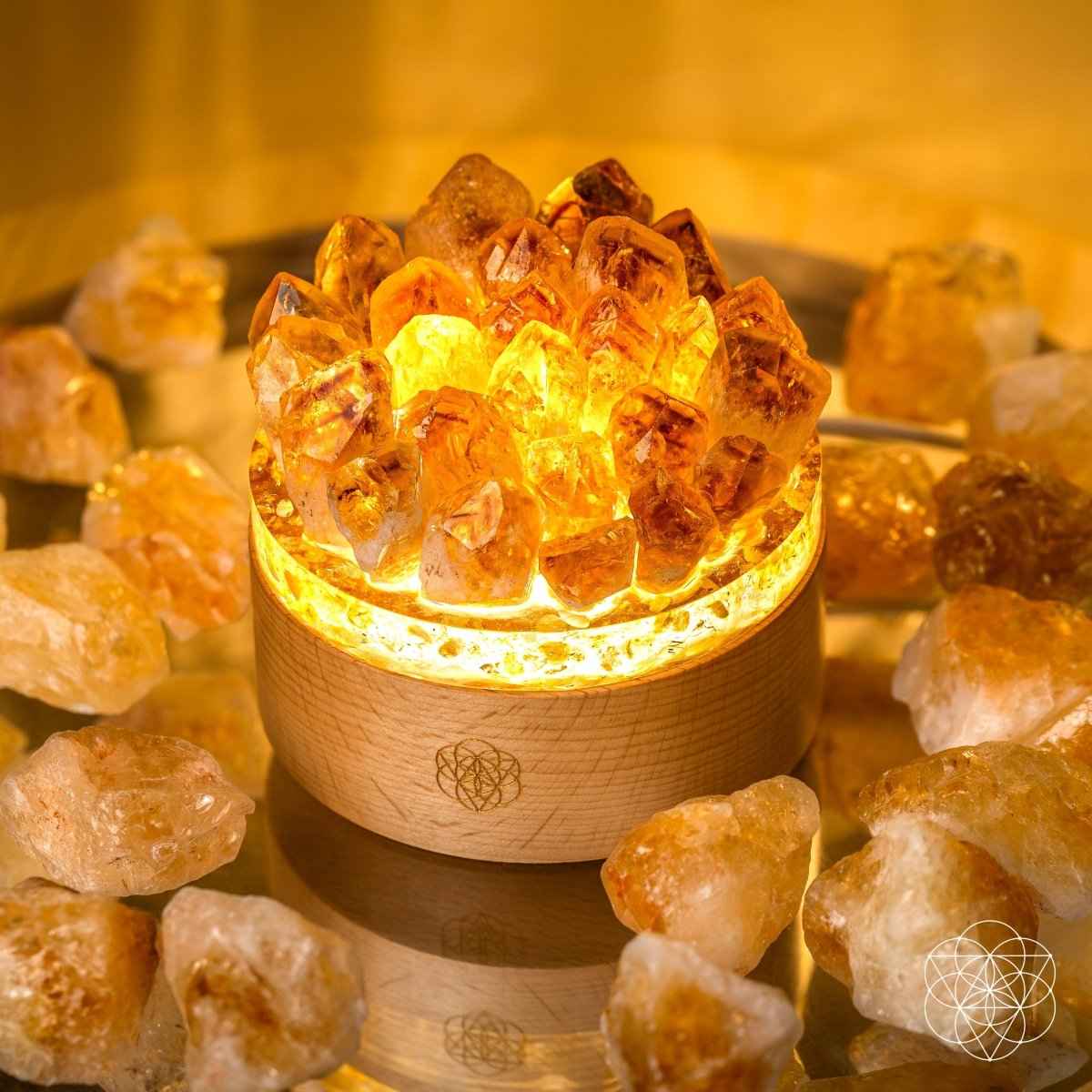 Turn My Life to Gold - Midas Citrine Lamp Conscious Items Default Title Default Title-