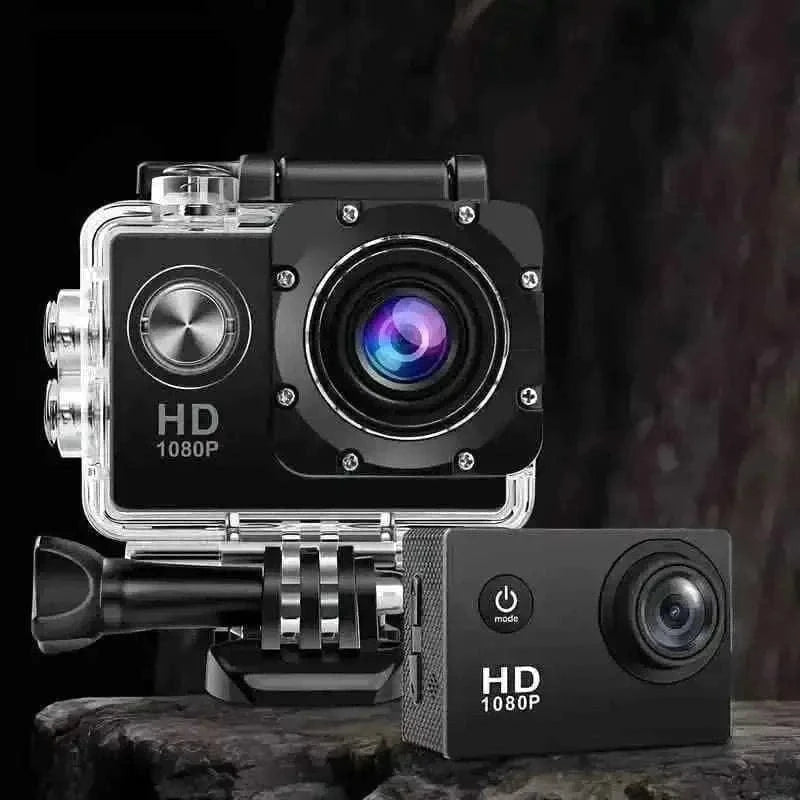Ultra HD 1080P Action Camera – 140° Wide Angle, Fisheye Lens, LCD Display DailySale Default Title Default Title-