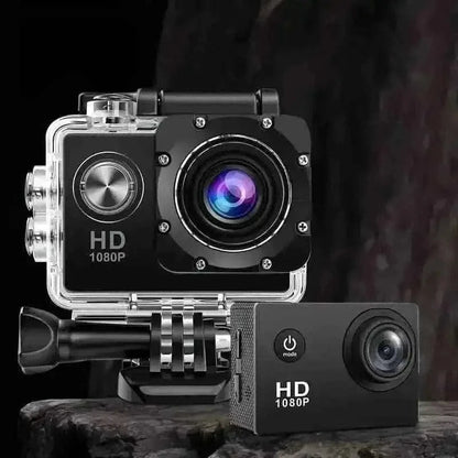 Ultra HD 1080P Action Camera – 140° Wide Angle, Fisheye Lens, LCD Display DailySale Default Title Default Title-