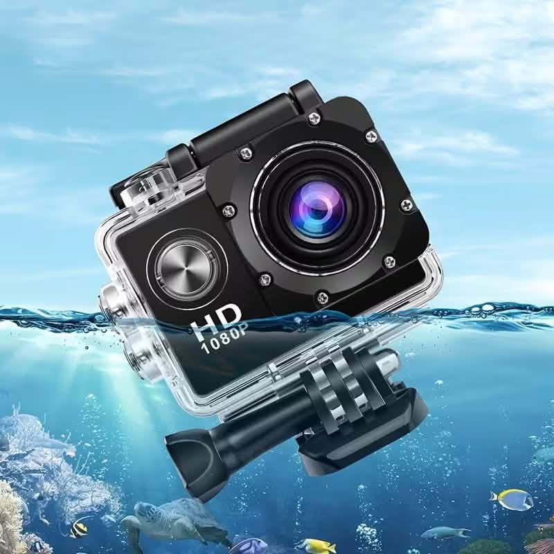 Ultra HD 1080P Action Camera – 140° Wide Angle, Fisheye Lens, LCD Display Cartsfy Inc.