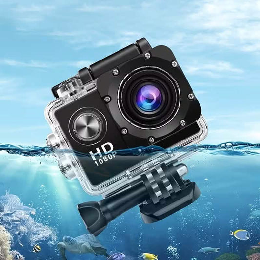 Ultra HD 1080P Action Camera – 140° Wide Angle, Fisheye Lens, LCD Display Cartsfy Inc.