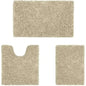 Ultra Soft Non-Slip Chenille Bathroom Rugs Set - 3-Piece Cartsfy Inc.