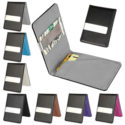 Unisex PU Leather Wallet RFID Blocking - Cartsfy Inc.