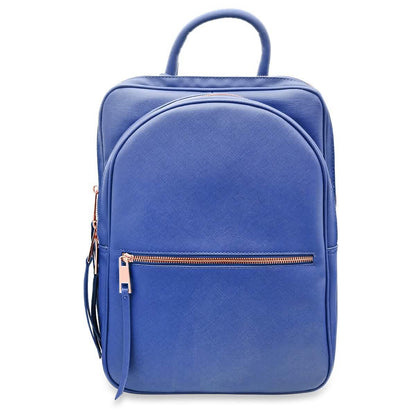 Unisex Super Soft Premium Vegan Leather Travel Backpack with 6 Compartment - Cartsfy Inc.