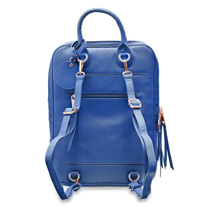 Unisex Super Soft Premium Vegan Leather Travel Backpack with 6 Compartment - Cartsfy Inc.