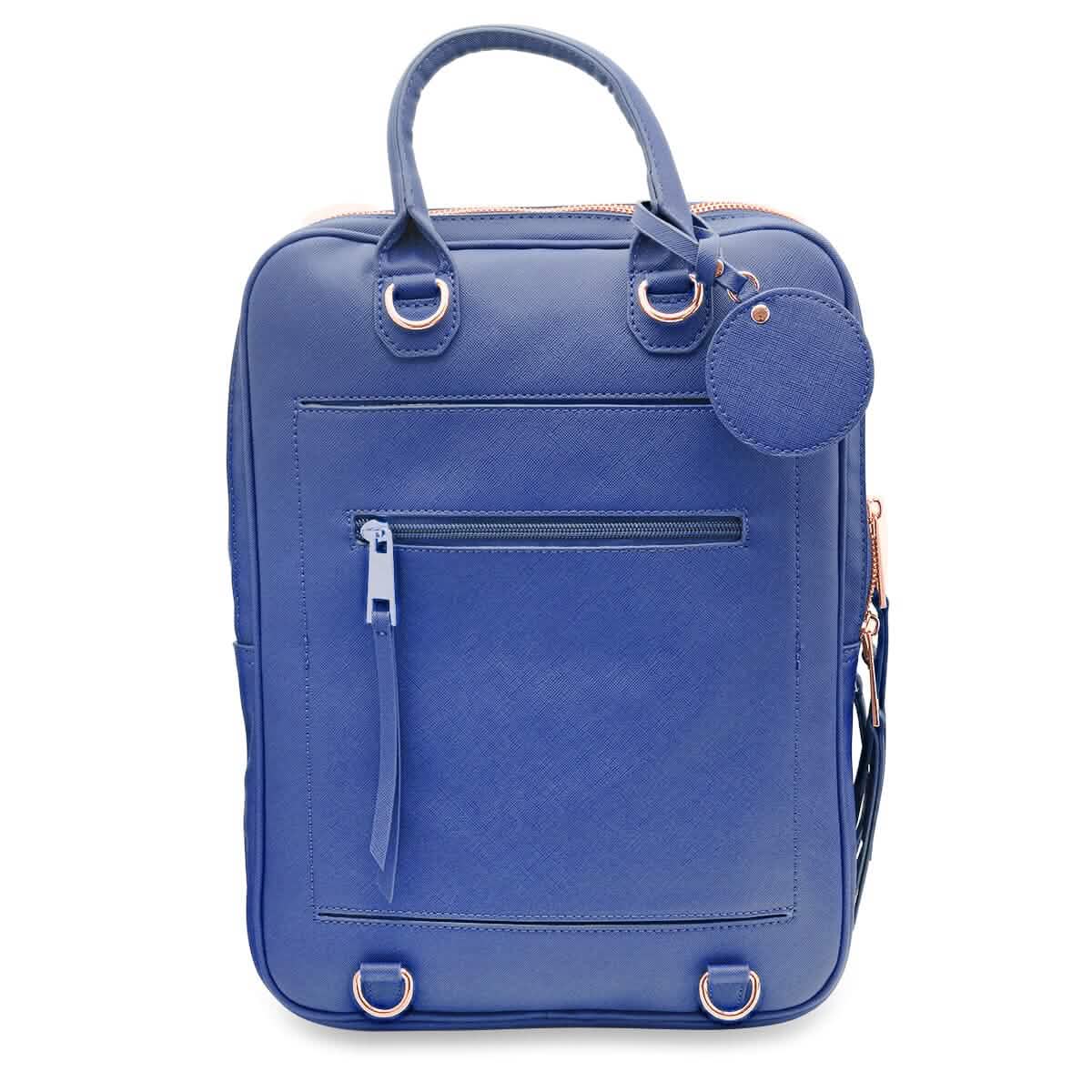Unisex Super Soft Premium Vegan Leather Travel Backpack with 6 Compartment - Cartsfy Inc.
