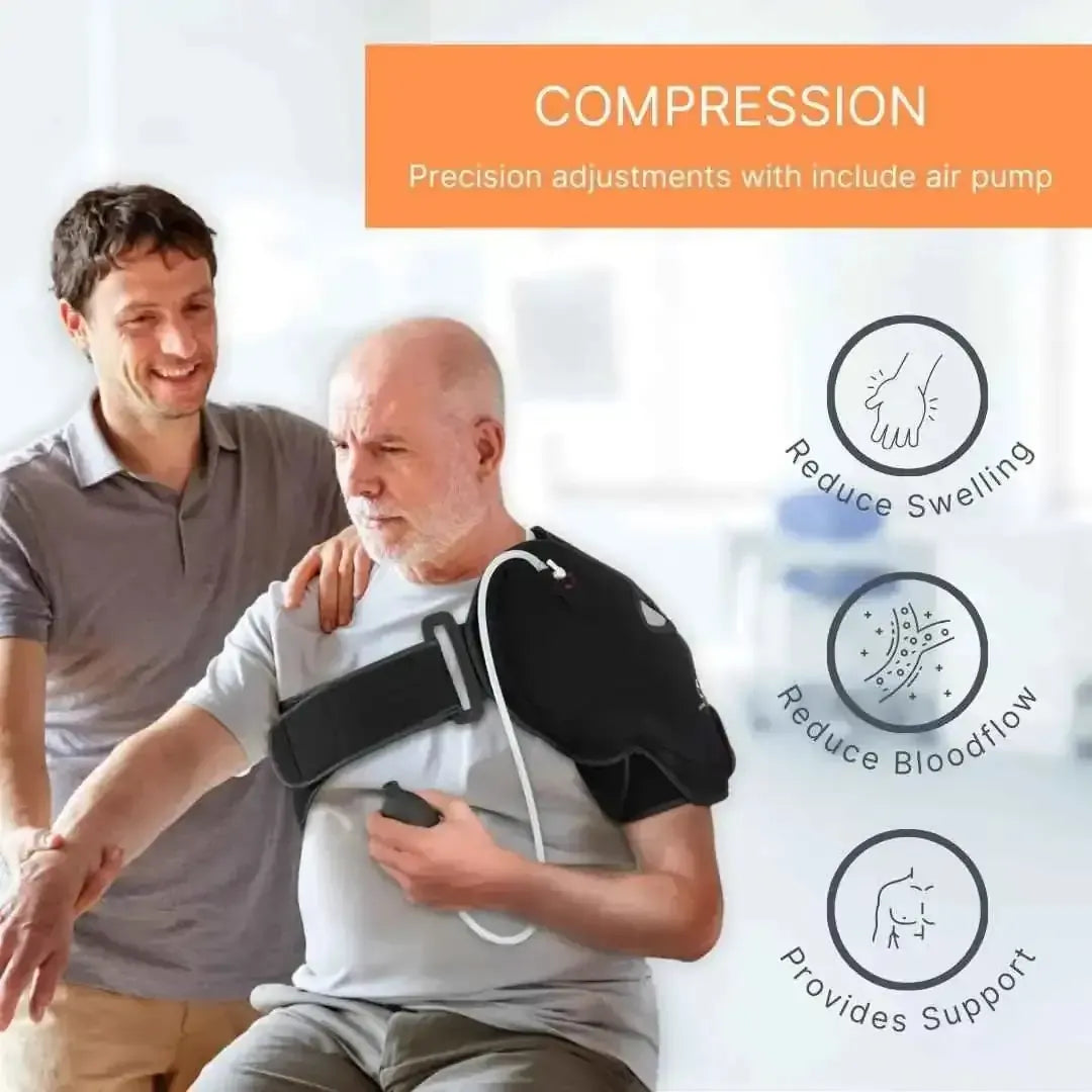 Universal Shoulder Hot/Cold Compression Brace NatraCure Default Title Default Title-