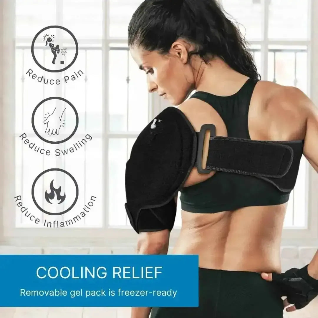 Universal Shoulder Hot/Cold Compression Brace NatraCure Default Title Default Title-