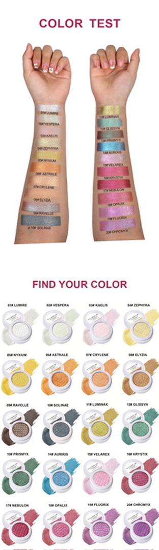 Velvet Glow Radiance Eyeshadow - Vegan, Gluten-Free, Nut-Free, Egg-Free Cartsfy Inc.