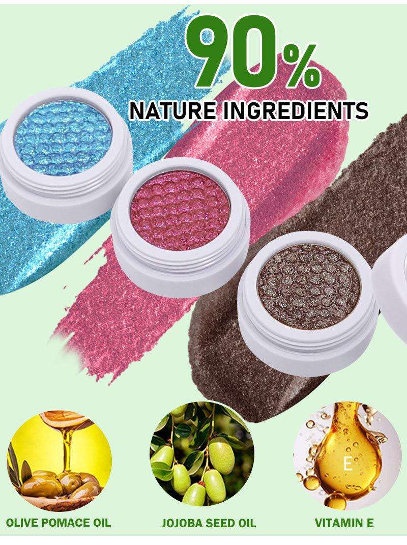 Velvet Glow Radiance Eyeshadow - Vegan, Gluten-Free, Nut-Free, Egg-Free Cartsfy Inc.