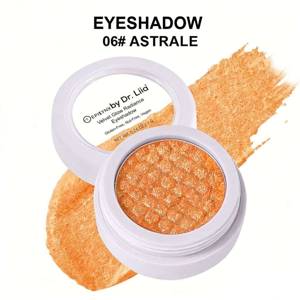 Velvet Glow Radiance Eyeshadow - Vegan, Gluten-Free, Nut-Free, Egg-Free Cartsfy Inc.