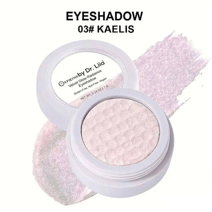 Velvet Glow Radiance Eyeshadow - Vegan, Gluten-Free, Nut-Free, Egg-Free EpiLynx #1 Lumire #2 Vespera #3 Kaelis #1 Lumire-#2 Vespera-#3 Kaelis-#4 Zephyra-#5 Nyxium-#6 Astrale-#7 Crylene-#8 Elyzia-#9 Ravelle-#10 Solinae-#11 Luminax-#12 Glissyn-#13 Prismyx-#14 Aurixis-#15 Velarex-#16 Krystix-#17 Nebulon-#18 Opalix-#19 Fluorix-#20 Cromyx-