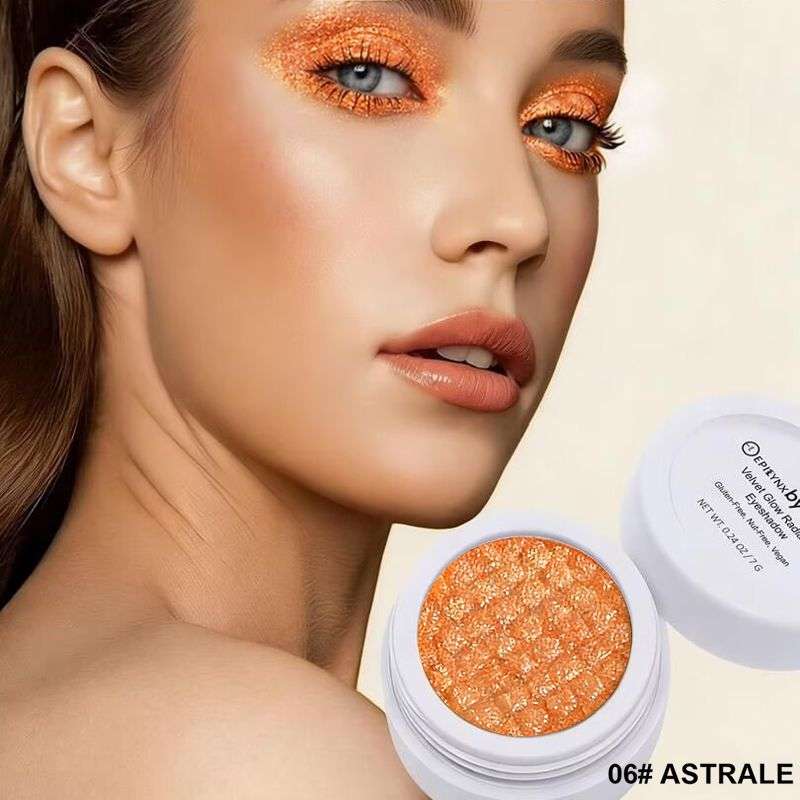 Velvet Glow Radiance Eyeshadow - Vegan, Gluten-Free, Nut-Free, Egg-Free Cartsfy Inc.