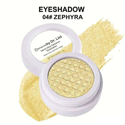 Velvet Glow Radiance Eyeshadow - Vegan, Gluten-Free, Nut-Free, Egg-Free EpiLynx #1 Lumire #2 Vespera #3 Kaelis #1 Lumire-#2 Vespera-#3 Kaelis-#4 Zephyra-#5 Nyxium-#6 Astrale-#7 Crylene-#8 Elyzia-#9 Ravelle-#10 Solinae-#11 Luminax-#12 Glissyn-#13 Prismyx-#14 Aurixis-#15 Velarex-#16 Krystix-#17 Nebulon-#18 Opalix-#19 Fluorix-#20 Cromyx-