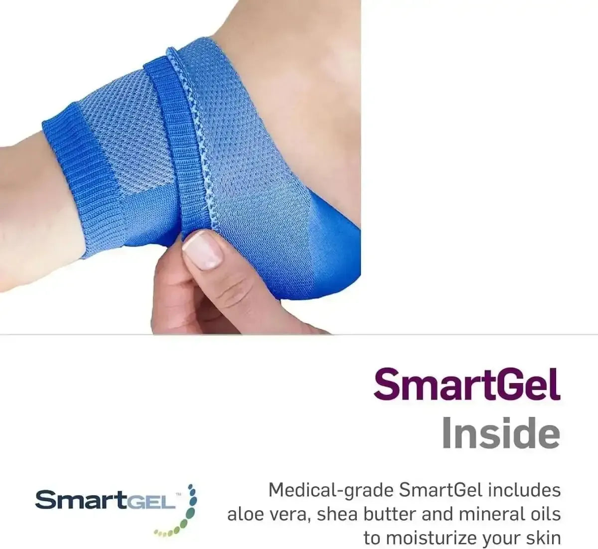 Vented Moisturizing Heel Sleeves Cartsfy Inc.