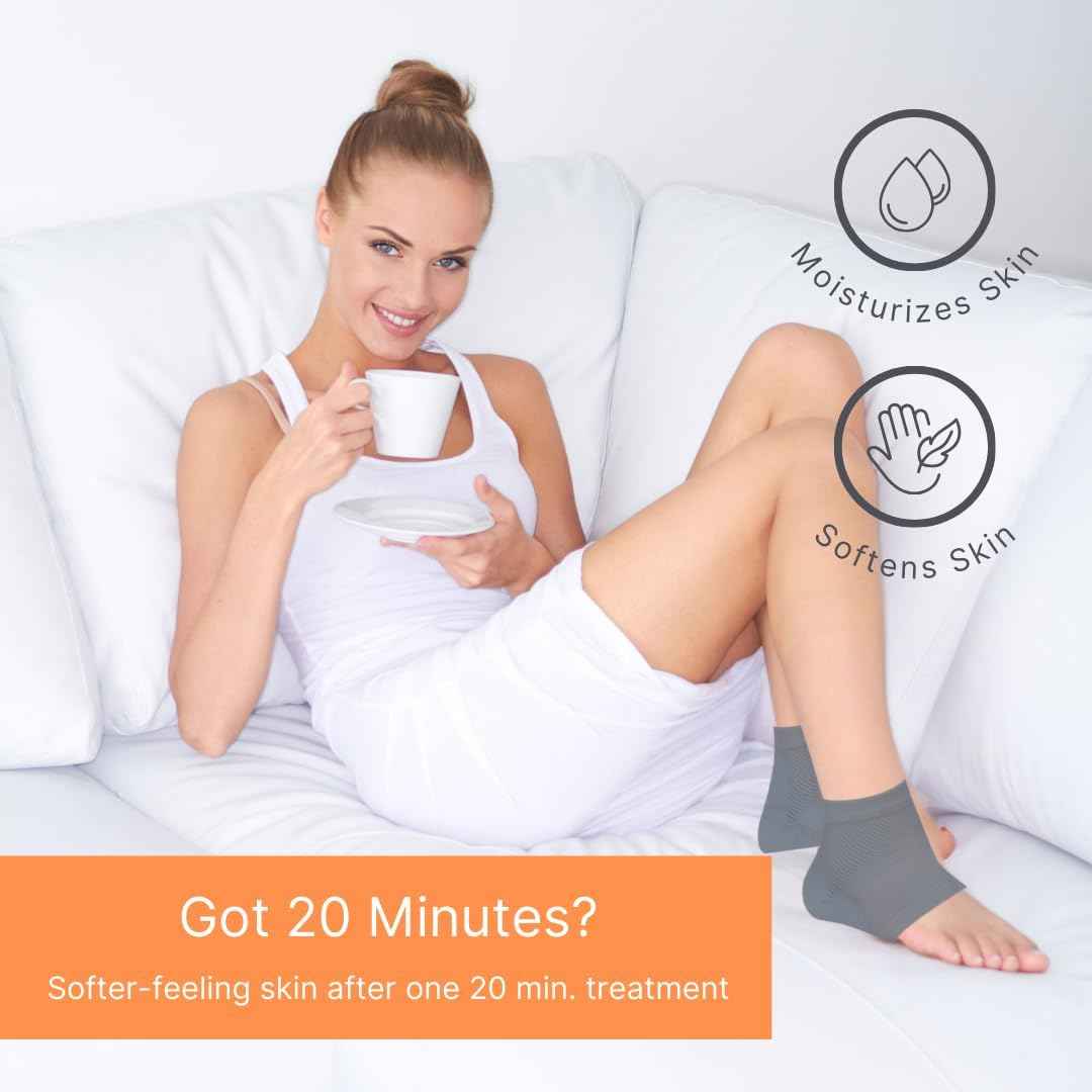 Vented Moisturizing Heel Sleeves Cartsfy Inc.