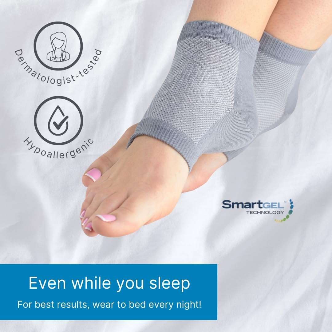 Vented Moisturizing Heel Sleeves Cartsfy Inc.