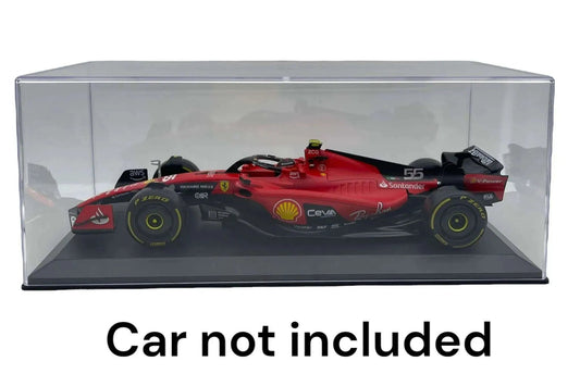 Vetrina Display Case Plexi-Glass with Black Base 1:18 STM Diecast Default Title Default Title-