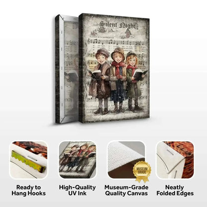 Vintage Christmas Carolers Wall Art III Cartsfy Inc.