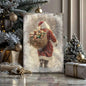 Vintage Christmas Santa Claus Wall Art II Cartsfy Inc.