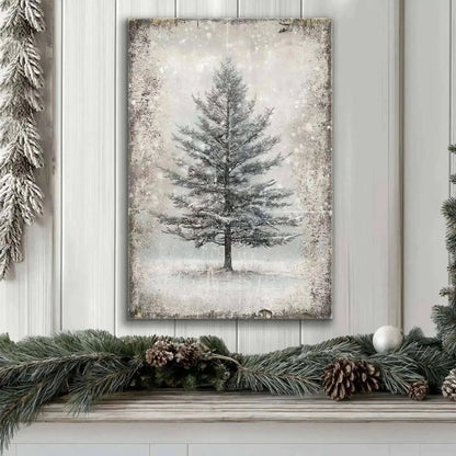 Vintage Christmas Tree Wall Art VI Cartsfy Inc.
