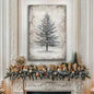 Vintage Christmas Tree Wall Art VI Cartsfy Inc.