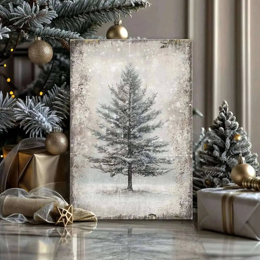 Vintage Christmas Tree Wall Art VII Cartsfy Inc.