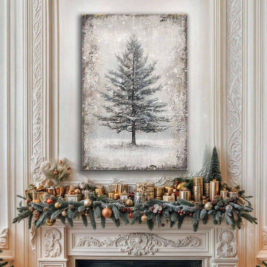 Vintage Christmas Tree Wall Art X Tailored Canvases 18x12 inch Medium Premium Gallery Wrapped 24x16 inch Large Premium Gallery Wrapped 36x24 inch Extra Large Premium Gallery Wrapped 18x12 inch Medium Premium Gallery Wrapped-24x16 inch Large Premium Gallery Wrapped-36x24 inch Extra Large Premium Gallery Wrapped-