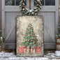 Vintage Christmas Tree With Gifts Wall Art III Tailored Canvases 18x12 inch Medium Premium Gallery Wrapped 24x16 inch Large Premium Gallery Wrapped 36x24 inch Extra Large Premium Gallery Wrapped 18x12 inch Medium Premium Gallery Wrapped-24x16 inch Large Premium Gallery Wrapped-36x24 inch Extra Large Premium Gallery Wrapped-