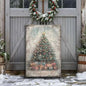 Vintage Christmas Tree With Gifts Wall Art Cartsfy Inc.