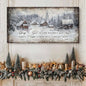 Vintage Christmas Village Luke 2:14 Scripture Sign Cartsfy Inc.