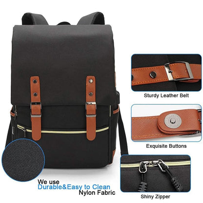 Vintage Laptop Backpack - Cartsfy Inc.