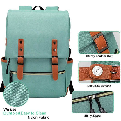 Vintage Laptop Backpack - Cartsfy Inc.