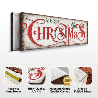 Vintage Merry Christmas Sign III Cartsfy Inc.