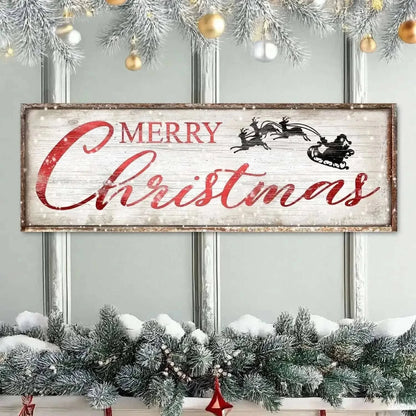 Vintage Merry Christmas Sign Cartsfy Inc.