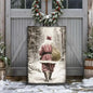 Vintage Santa Claus in Winter Forest Christmas Wall Art III Cartsfy Inc.