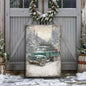 Vintage Truck With Christmas Tree Wall Art Cartsfy Inc.