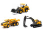 "Volvo Construction Vehicles" Set of 3 pieces Diecast Models by New Ray Miniature Motors Default Title Default Title-