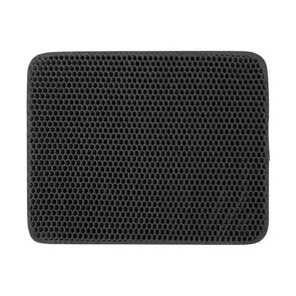 Waterproof EVA Double Layer Cat Litter Trapping Pet Litter Box Mat Clean Pad DailySale Black / 30x30cm Black / 30x45cm Black / 45x60cm Black / 30x30cm-Black / 30x45cm-Black / 45x60cm-Black / 55x75cm-Khaki / 30x30cm-Khaki / 30x45cm-Khaki / 45x60cm-Khaki / 55x75cm-Gray / 30x30cm-Gray / 30x45cm-Gray / 45x60cm-Gray / 55x75cm-Blue / 30x30cm-Blue / 30x45cm-Blue / 45x60cm-Blue / 55x75cm-