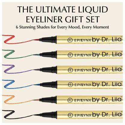Waterproof Liquid Eyeliner Pen – Vegan, Gluten-Free, Smudge-Proof Precision in Matte & Shimmer Shades Cartsfy Inc.