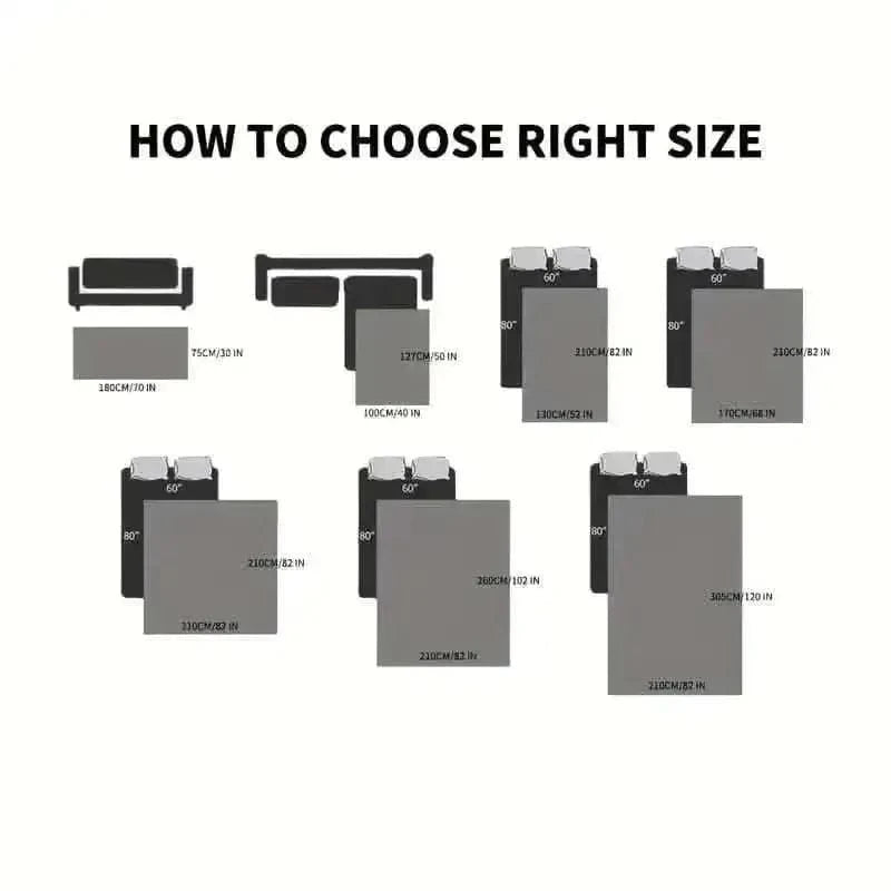 Waterproof Pet Bed Cover for Furniture DailySale Black Dark Gray Light Gray Black-Dark Gray-Light Gray-Navy-Brown-