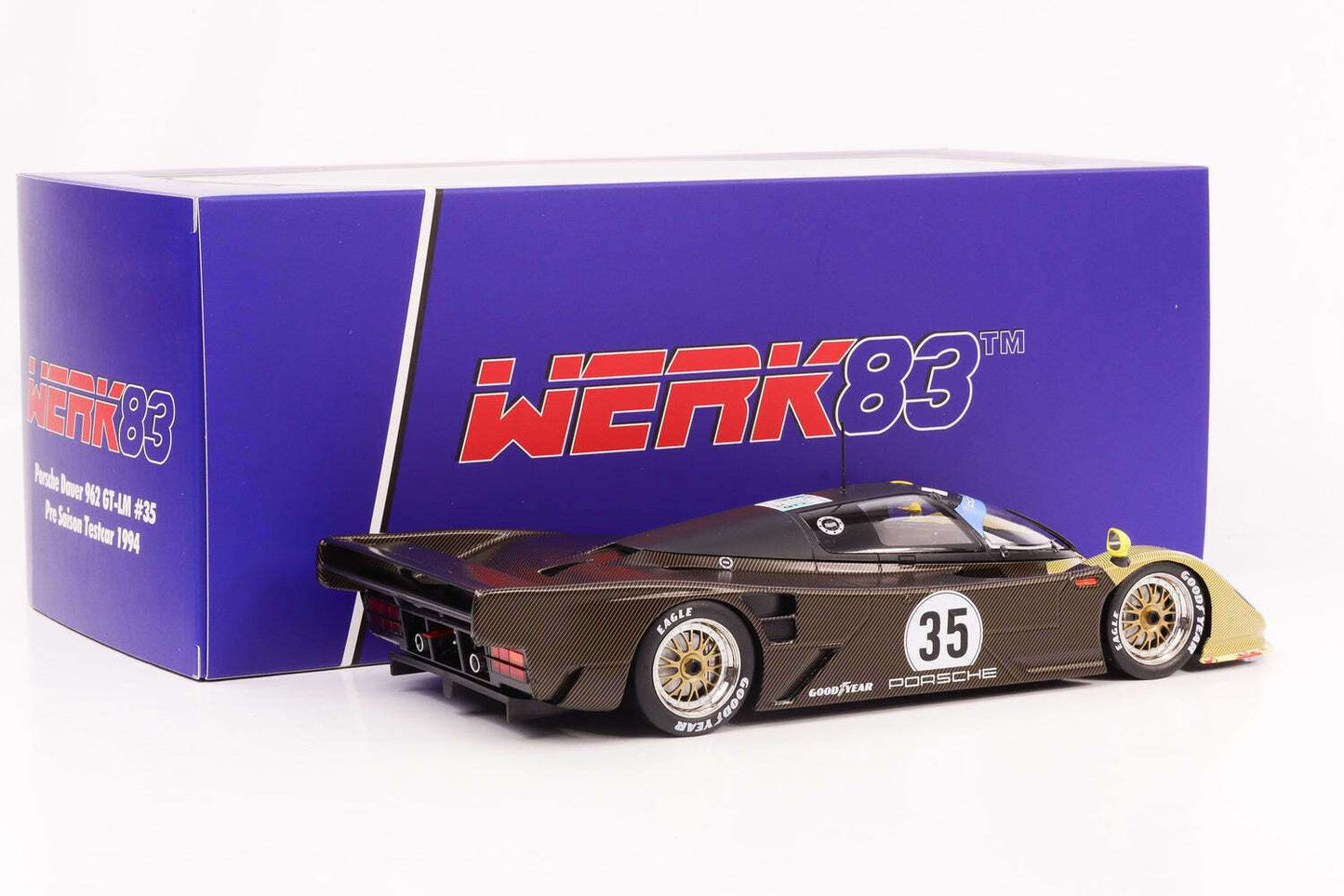 Werk83 Porsche 962 Dauer 3.0L Turbo Team Le Mans Porsche #35 1994 Le Mans 24 Hrs 1:18 STM Diecast Default Title Default Title-