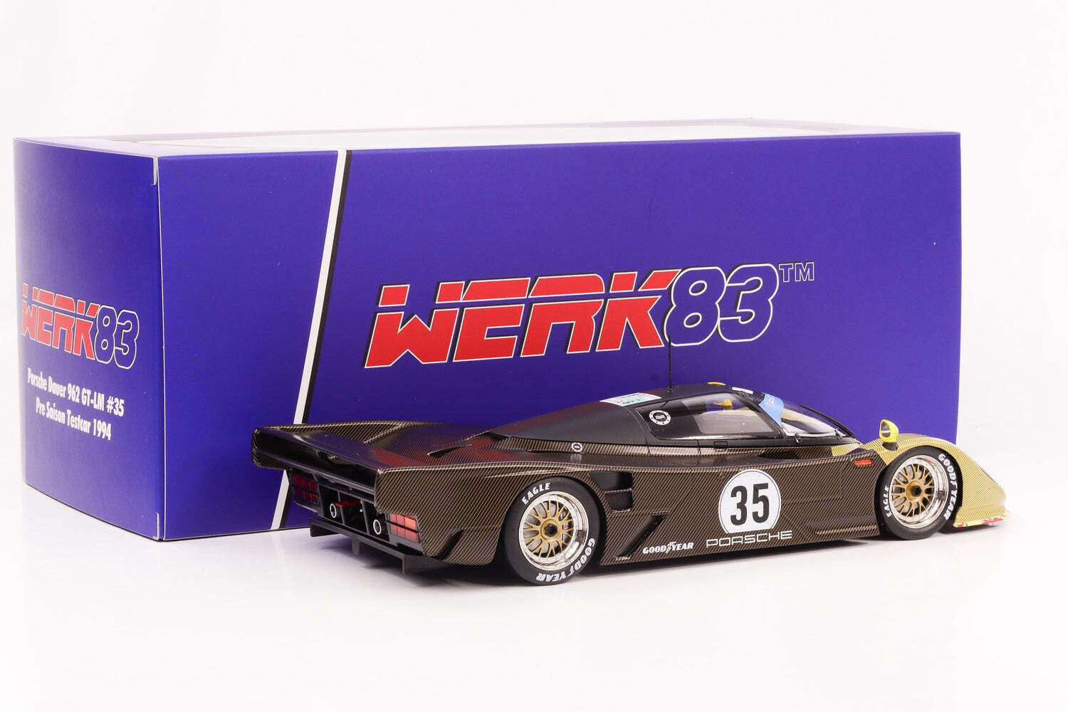 Werk83 Porsche 962 Dauer 3.0L Turbo Team Le Mans Porsche #35 1994 Le Mans 24 Hrs 1:18 STM Diecast Default Title Default Title-