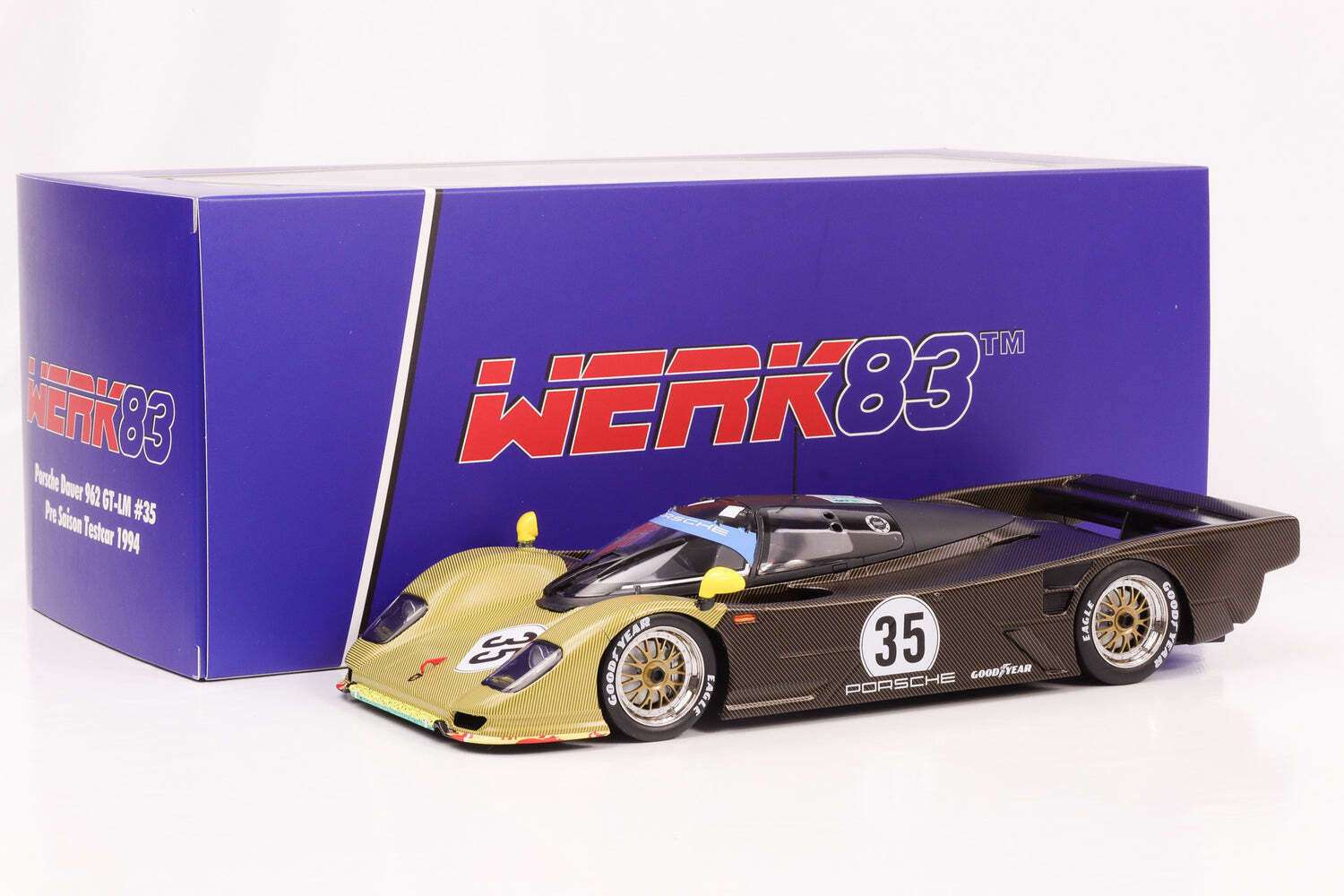 Werk83 Porsche 962 Dauer 3.0L Turbo Team Le Mans Porsche #35 1994 Le Mans 24 Hrs 1:18 STM Diecast Default Title Default Title-