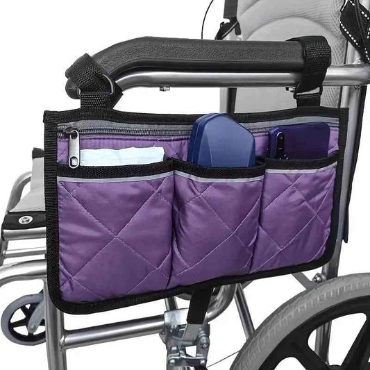 Wheelchair Armrest Organizer Bag Cartsfy Inc.