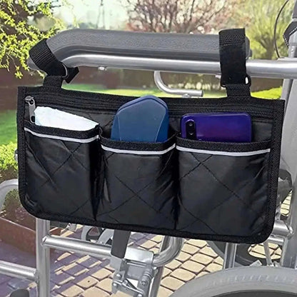 Wheelchair Armrest Organizer Bag Cartsfy Inc.
