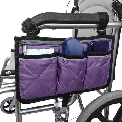 Wheelchair Armrest Organizer Bag Cartsfy Inc.