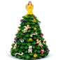 Wind-up Spinning Musical Christmas Tree with Angel Topper Cartsfy Inc.